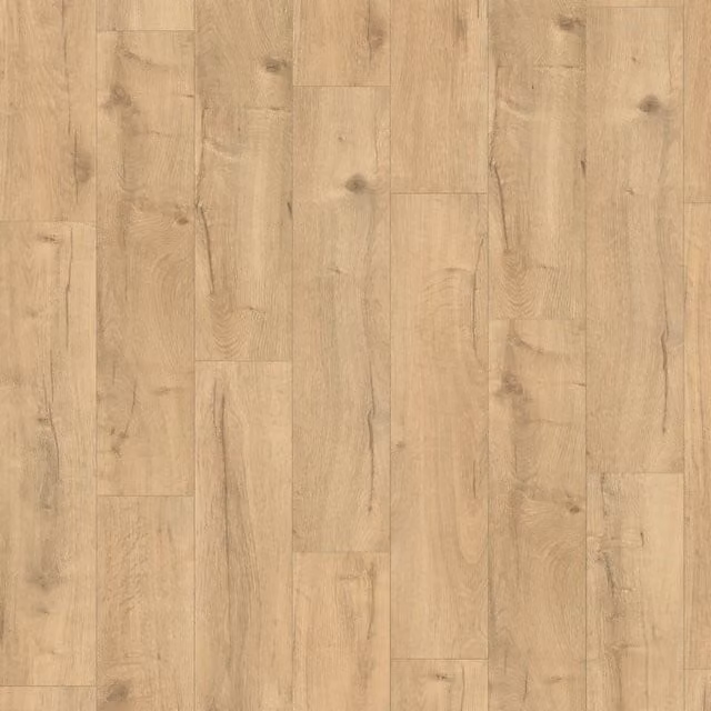 Vinyl Flooring UK Nature Sense Classic 8.0mm Wood Look Laminate Flooring in Light Oak, Covers 1.99sqm