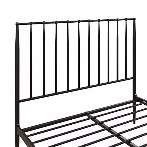 DHP Furniture Giulia Modern Metal Bed Black W/D/H: 180 x 200 x 158.8 cm – 3