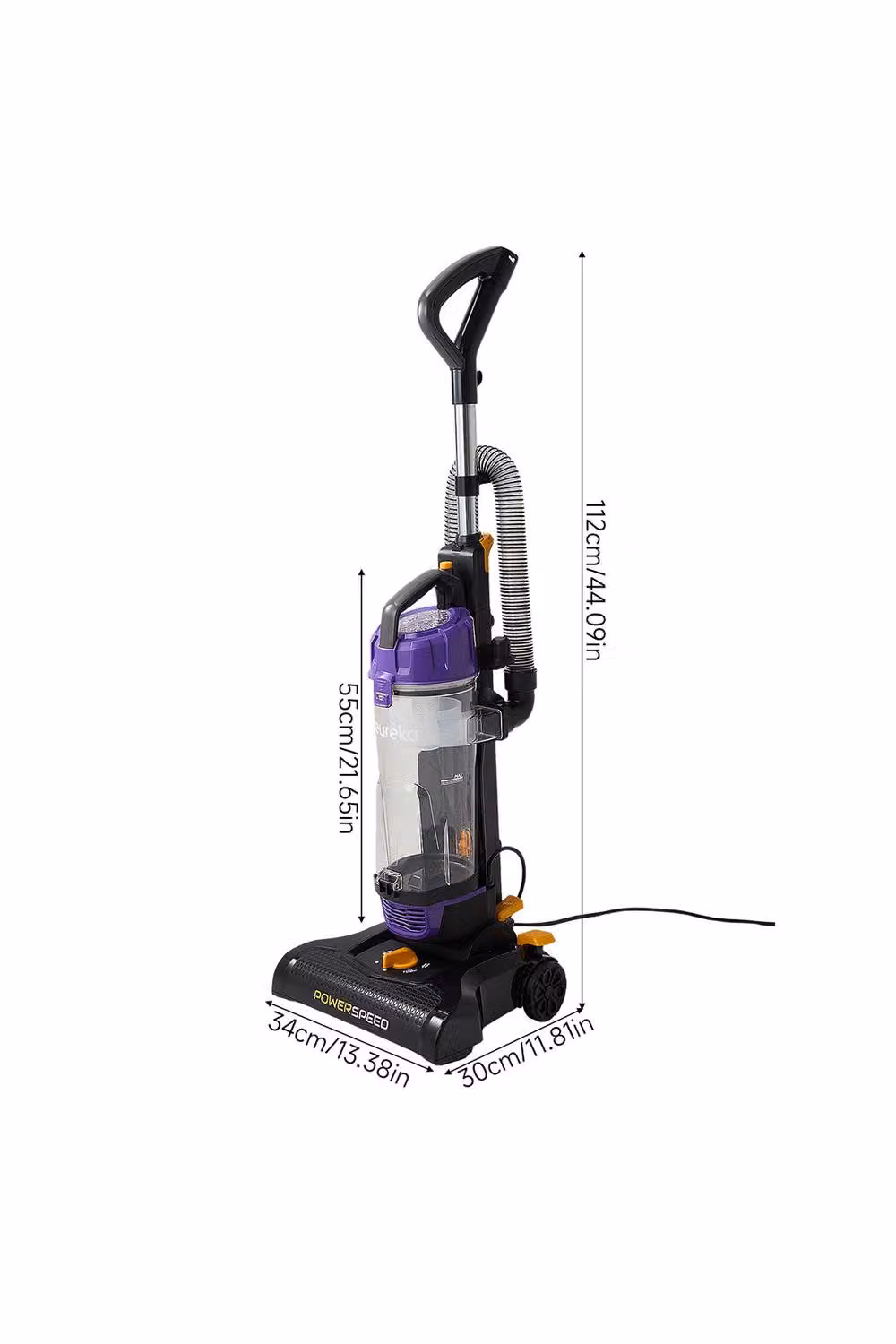 Living and Home 4.2L Bagless Upright Vacuum Cleaner in Purple – 4