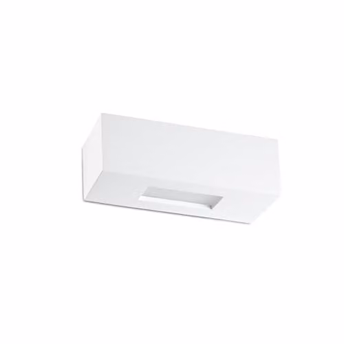 Faro Barcelona Chera 63174 Modern White Plaster Wall Light 40 W