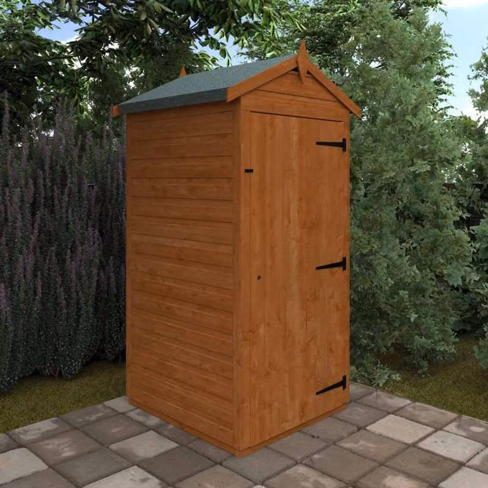 Buttercup Farm 3x3 Flex Apex Tool Tower 12mm Flex Tall Cabinet in Burnt Orange and Grey, L90 x W98.8 x H213.5 cm – 2
