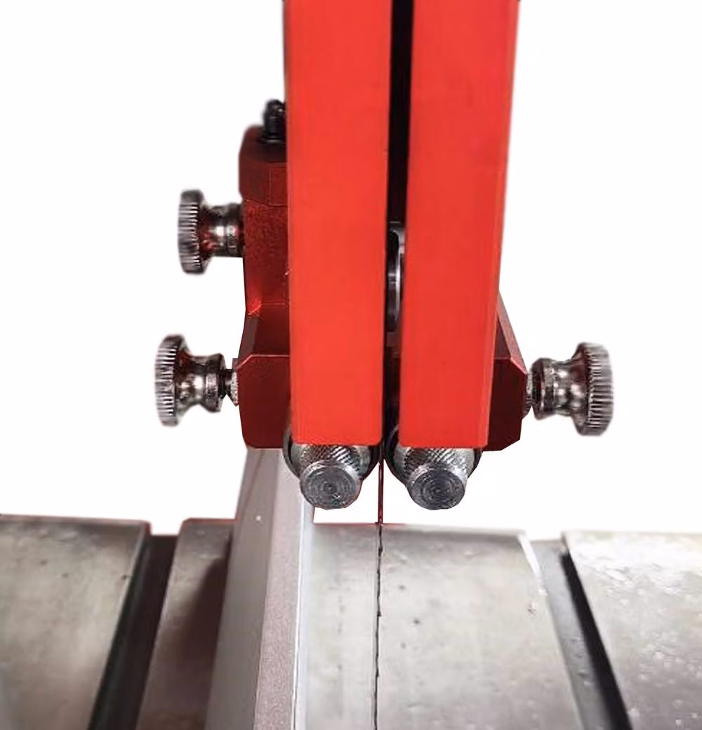 Lumberjack 16 inch Professional Floorstanding Bandsaw with Wheel Kit in Red – 3