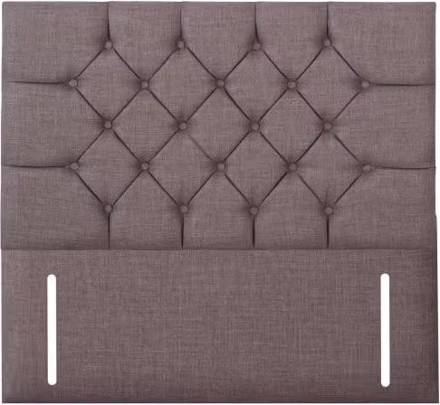 Flexisleep Sheringham Upholstered Fabric Floor Standing Headboard for 4ft6 Double Bed