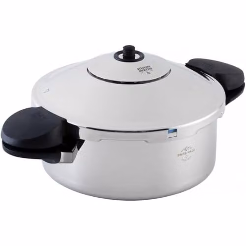 Kuhn Rikon Stainless Steel and Aluminium Multi Cooker Pressure Pot, Silver, 3.5 l – 1