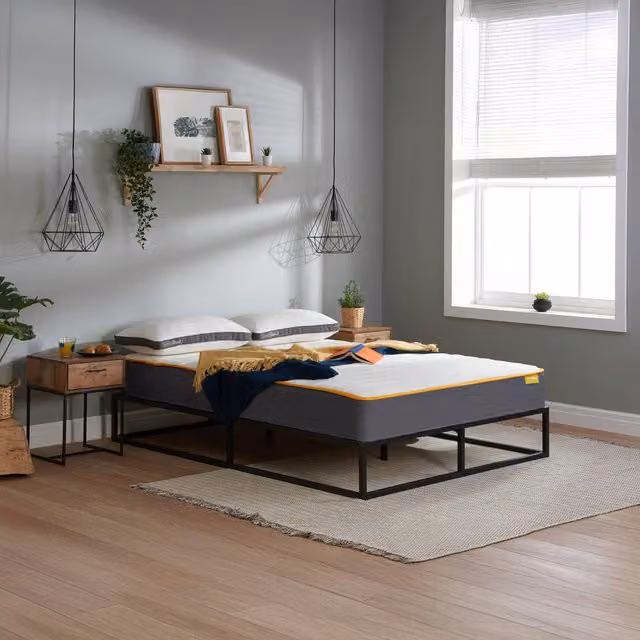 SleepSoul Comfort Pocket 800 Small Double Mattress in White, W/D/H: 120 x 200 x 19 cm – 2