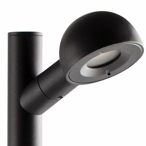Netlighting Brot Outdoor Bollard Black 2700K IP65 Height: 60 cm – 3