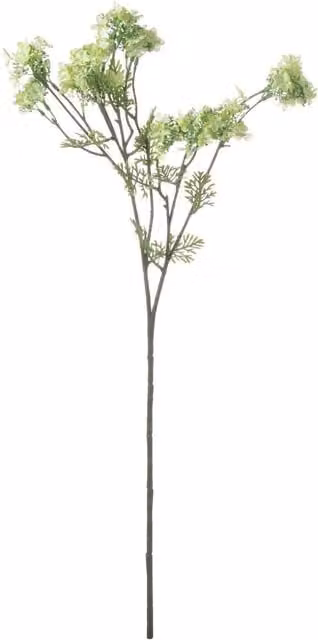 Hill Interiors Plumb Blossom Artificial Flower Spray in Green