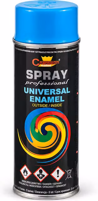 Sola High Gloss Universal Multi-Surface Spray Paint, Light Blue, 400 ml