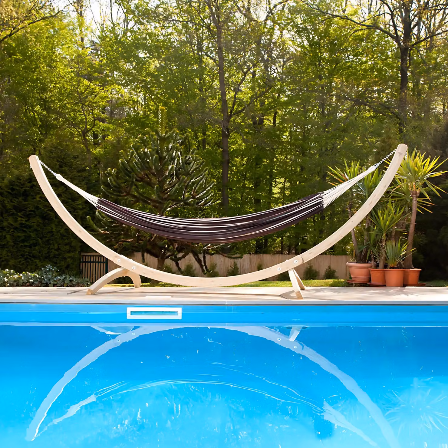 Amazonas Barbados Family Garden Hammock in Brown – 4