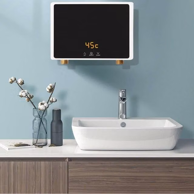SPETLEK Electric Tankless Instant Hot Water Heater in Black – 1