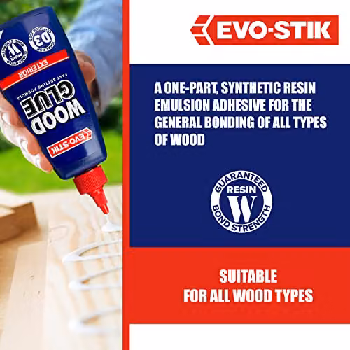 Evo-Stik Waterproof White Wood Adhesive 500ml – 4