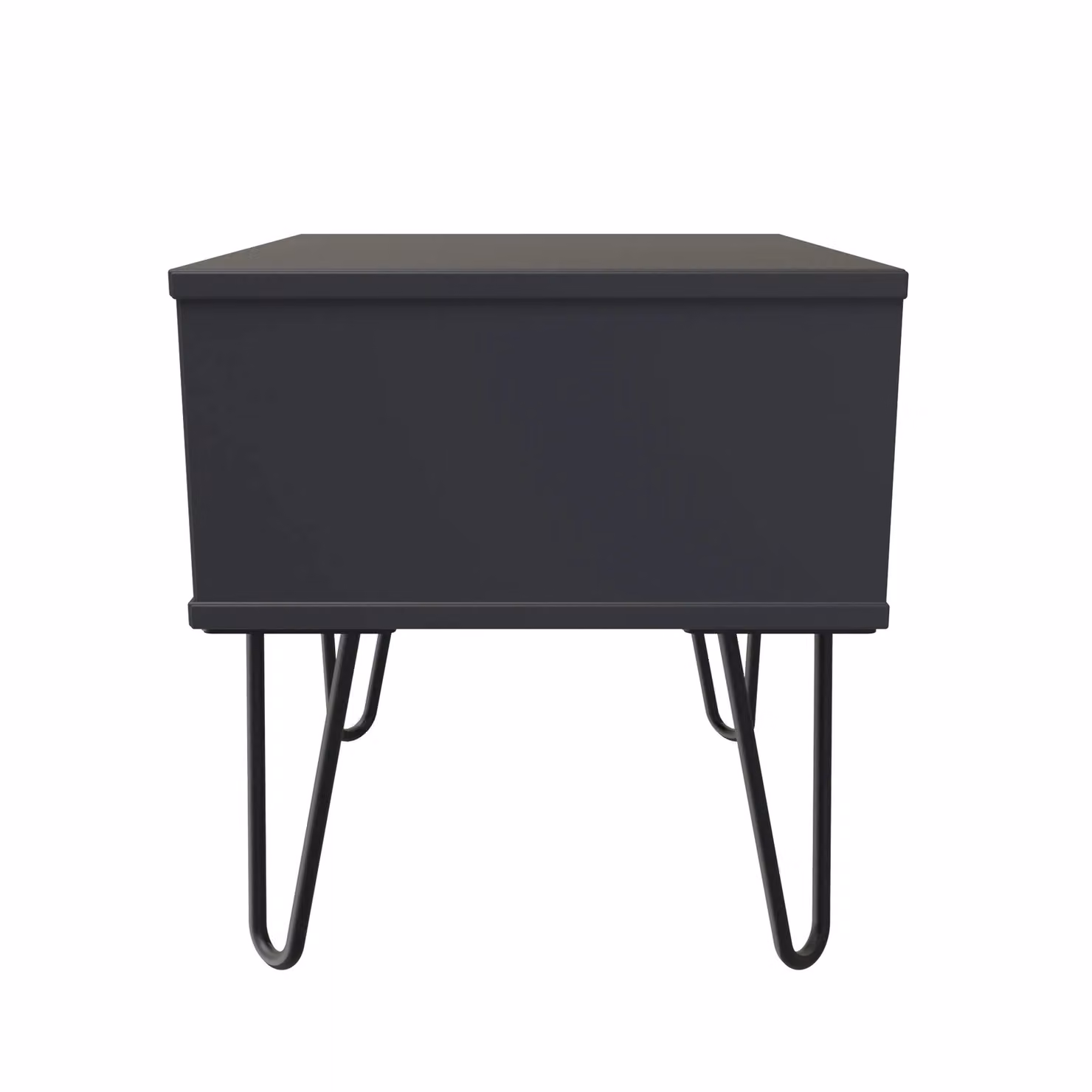 Ready Assembled 2 U Fuji 1 Drawer Bedside Table in Dark Grey – 2