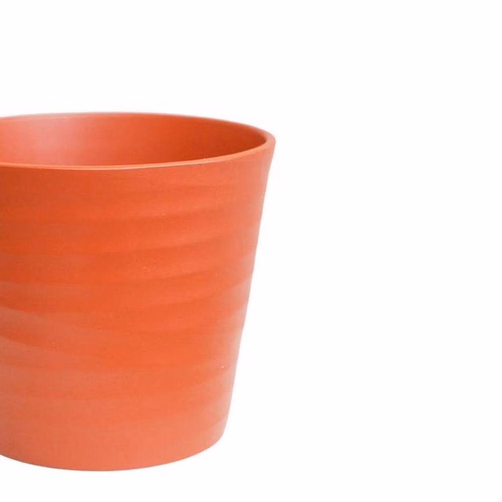 Lemon Pavilion Furniture and Decor Oslo Cayenne Taper Planter, Orange, W: 32 cm, D: 32 cm, H: 27 cm – 2