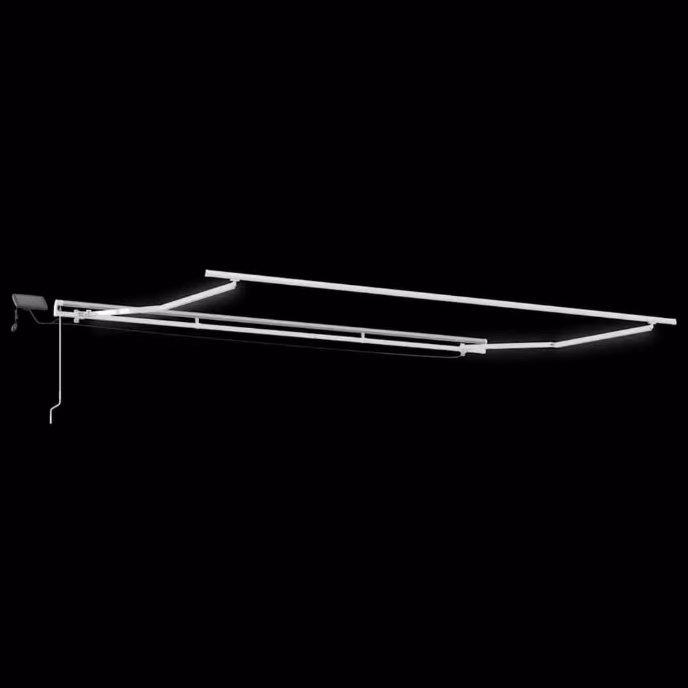 Berkfield Home Manual Retractable Awning with LED, Black and Anthracite, W: 400 cm, D: 300 cm – 5