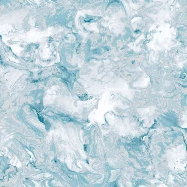 Muriva Elixir Marble Abstract Wallpaper in Petrol Teal