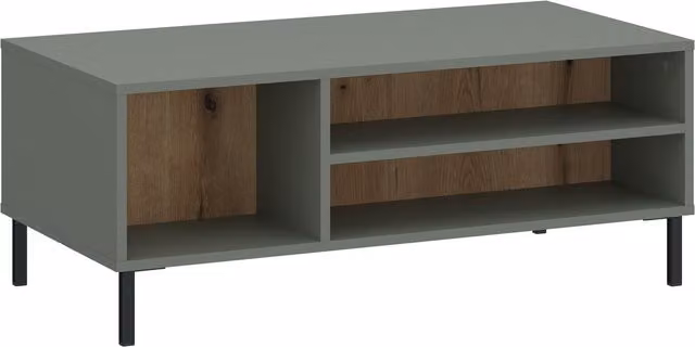 Furniture To Go Darwin Rectangular Coffee Table in Green and Oak