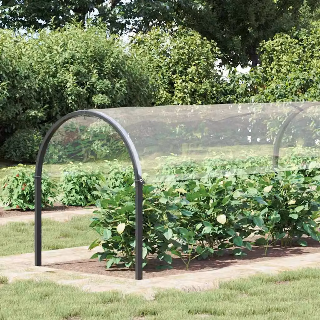 Berkfield Home Transparent PVC Plant Cover with Eyelets for Winter Protection, 2 x 5 m – 2