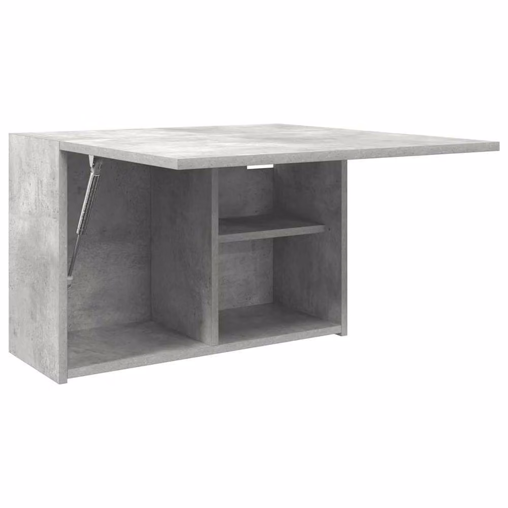 Berkfield Home Wall Mounted Bathroom Cabinet in Concrete Grey, W: 60 cm, D: 25 cm, H: 40 cm – 2
