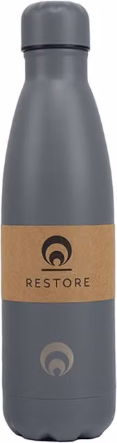 Restore Roam Stainless Steel Vacuum Insulated Water Bottle, Grey, 500ml – 4