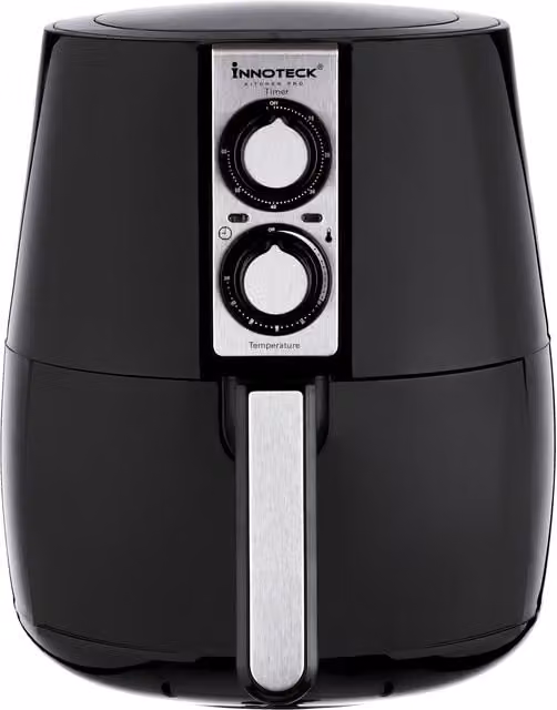 Innoteck 1500W Hot Air Fryer with Timer in Black