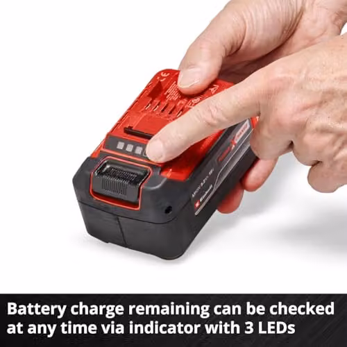 Einhell PXC 18V 5.2Ah Lithium-Ion Battery in Black and Red – 5