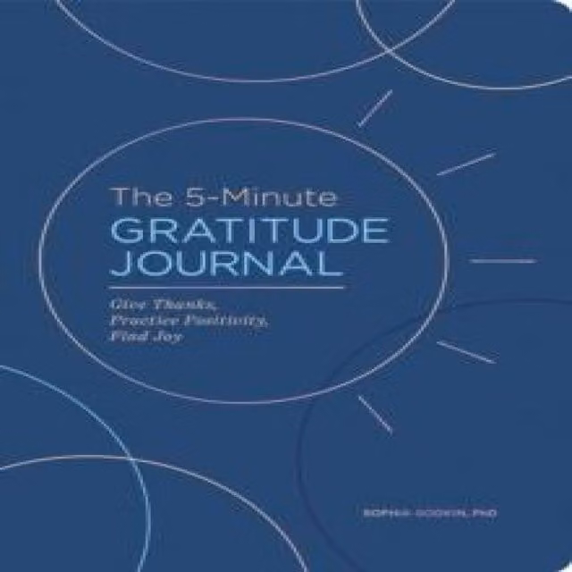 Sophia Godkin 5-Minute Gratitude Journal Deluxe Edition Multicolour Paperback Book