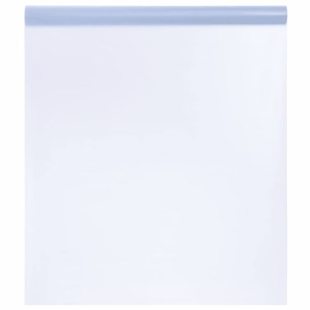 Berkfield Home Static Frosted Transparent Grey Window Film, W: 60 cm, L: 500 cm