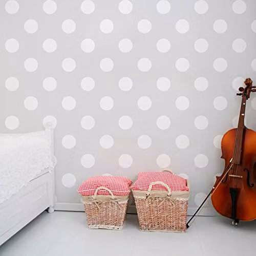 Superfresco Easy Dotty Spot Print Grey and White Abstract Modern Wallpaper – 2