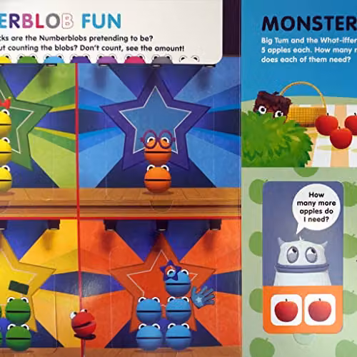Sweet Cherry Publishing Numberblocks and Alphablocks Lift-the-Flap Box Set, Multicolour Pack of 5 – 2