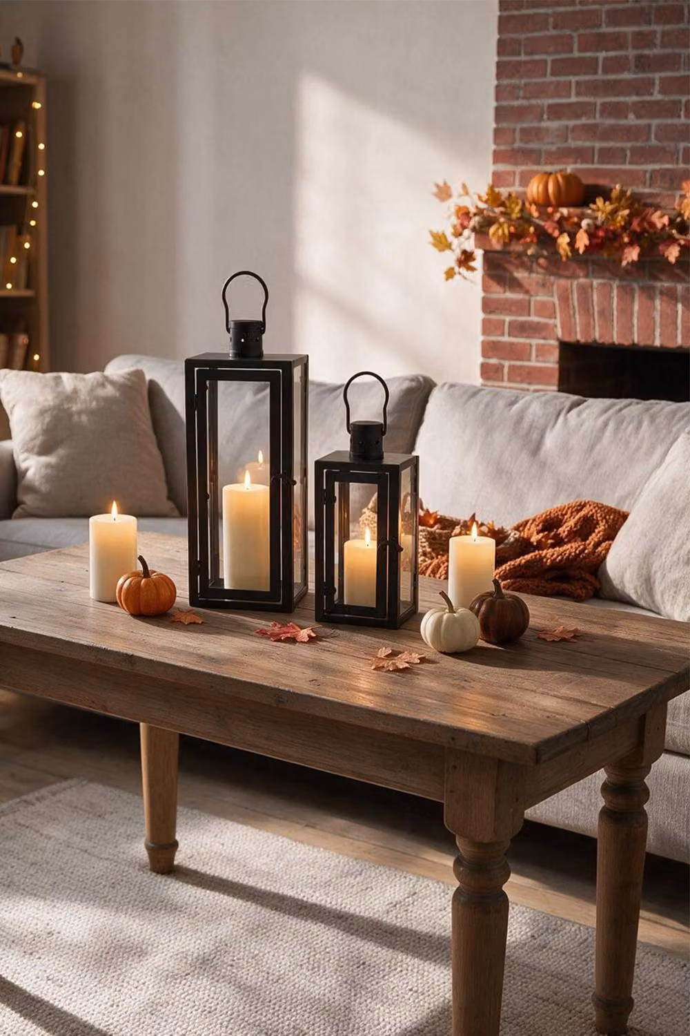 ExtraStar 2-Piece Black Metal and Glass Pillar Candle Holder Set for Tabletop Use – 4