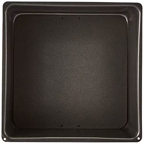 MasterClass Non-Stick Square Carbon Steel Cake Tin with Loose Base, Grey, 18cm – 2