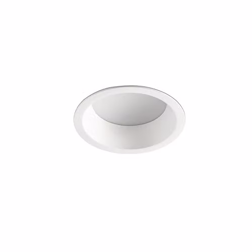Netlighting Dop 33W Recessed Round Downlight in White, IP54, 2700K Warm White