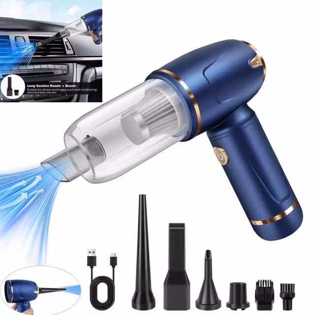SPETLEK Compressed Air Duster Electric Air Blower in Blue