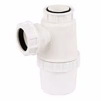 FloPlast White Standard Bottle Trap 32mm