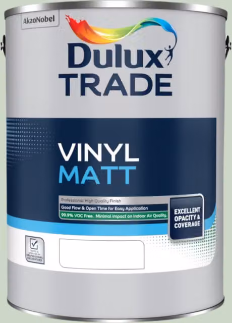 Dulux Willow Tree Matt Dispersion Paint, Green, 5 l