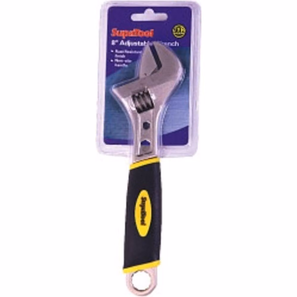 SupaTool Adjustable Wrench with Power Grip in Silver – 2