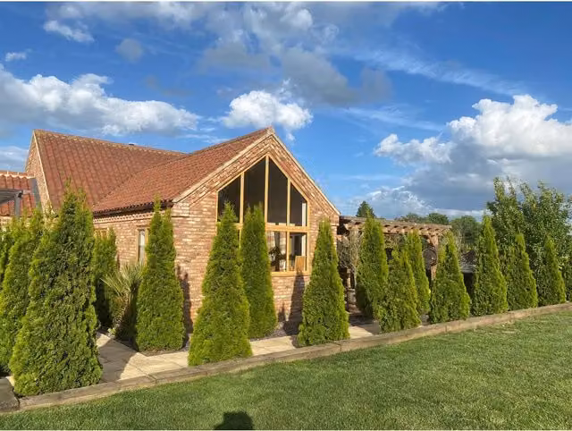 Direct Plants Thuja Smaragd White Cedar Hedge Trees, 15 Pack, Green, 180-210 cm