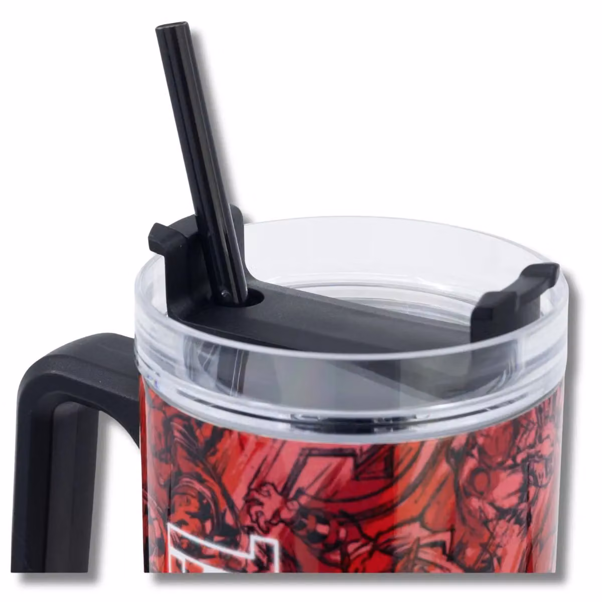 Marvel Insulated Stainless Steel Rambler Mug with Lid, Red, 940 ml – 2