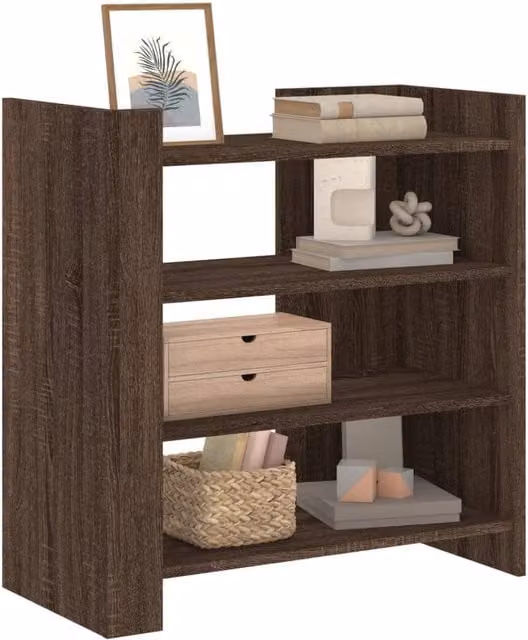Berkfield Home Modern Sideboard in Brown Oak, W/D/H: 73.5 x 35 x 75 cm – 1
