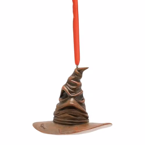 Widdop and Co Harry Potter Sorting Hat Christmas Tree Hanging Bauble Ornament, Multicolour