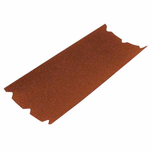Faithfull Red Aluminium Oxide Floor Sanding Sheets for Orbital Sanders, W/D: 203 x 475 mm, 120G
