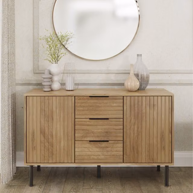 GFW Nervata Oak Sideboard