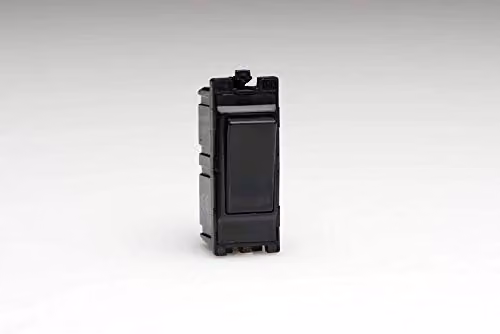 Varilight 10A Two-Way Switch in Black