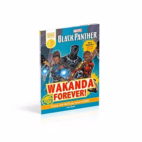 DK Marvel Black Panther Wakanda Forever! DK Readers Level 2 Multicolour Book – 3