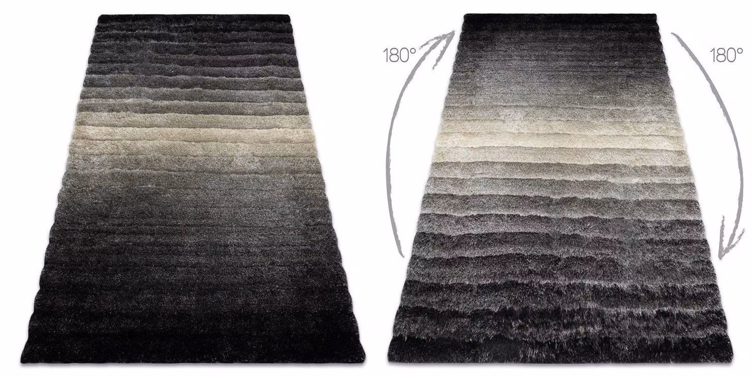 RugsX Flim Grey Modern Rectangular Rug, W: 120 cm, L: 160 cm – 2