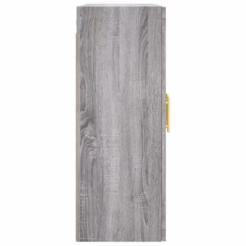 vidaXL Wall Mounted Cabinet in Grey Sonoma, W/D/H: 69.5 x 34 x 90 cm – 4