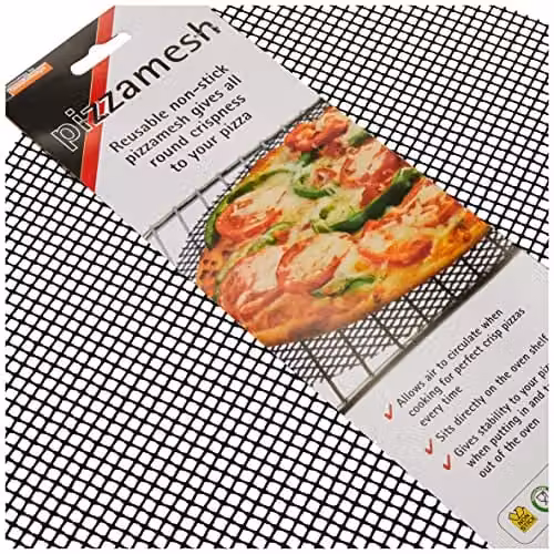 Toastabags Pizzamesh Round Mesh Pizza Tray, Black – 2