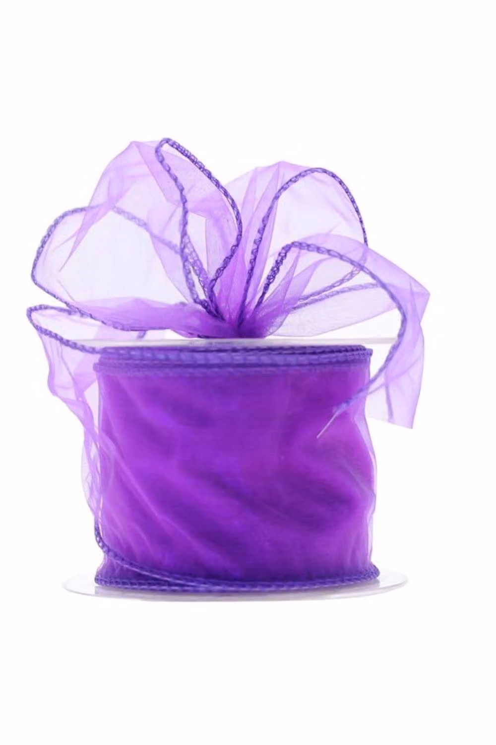 KDMD Purple Chiffon Ribbon, 70mm, 2 Pack – 2