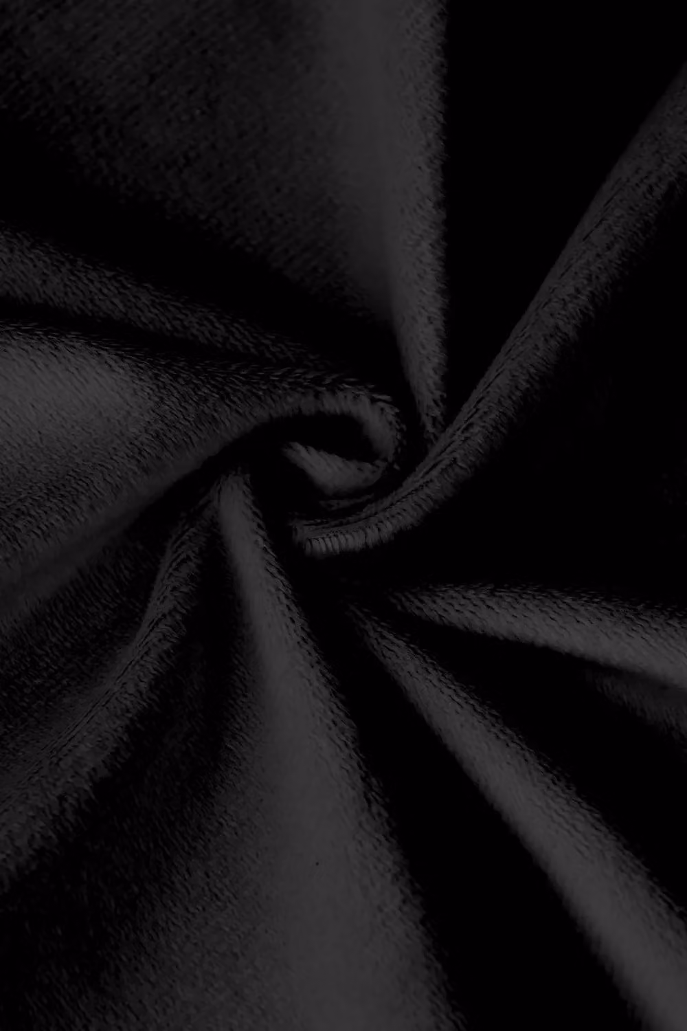 Neel Blue Polyester Fabric Curtain Backdrop in Blue and Black, W: 300 cm, H: 300 cm – 1