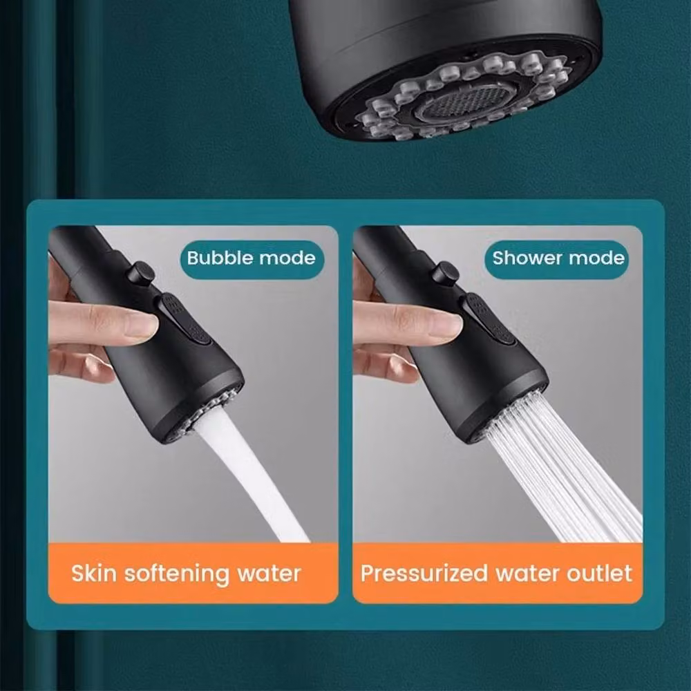 EONLION Black Pull Out Kitchen Tap Spray Head Replacement – 5